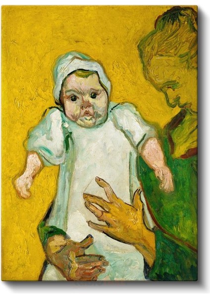 Vincent Van Gogh - Marcelle Roulin ile Madam Augustine Roulin Kanvas Tablo