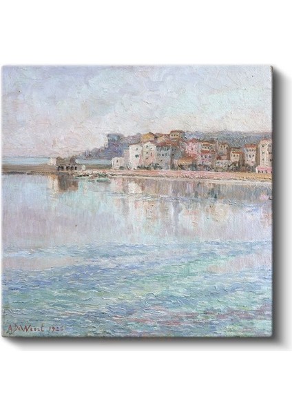 Adolphe Yvon - Akdeniz Kıyısı Kanvas Tablo fiyatları