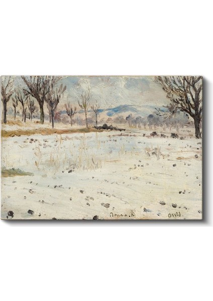 Ivan Shishkin - Kış Manzarası Kanvas Tablo