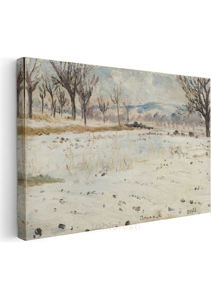 Ivan Shishkin - Kış Manzarası Kanvas Tablo