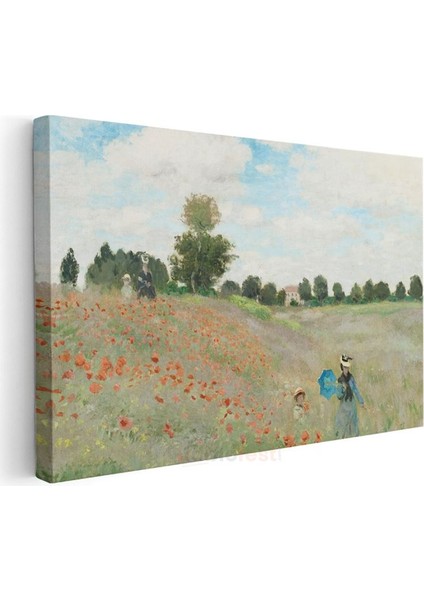 Claude Monet - Gelincik Tarlası Kanvas Tablo modelleri
