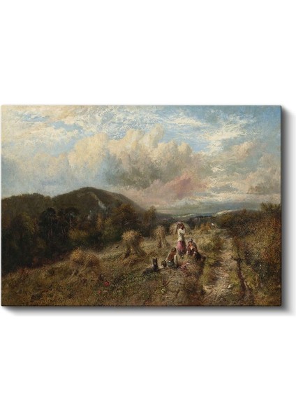 John Constable - Hasat Zamanı Kanvas Tablo