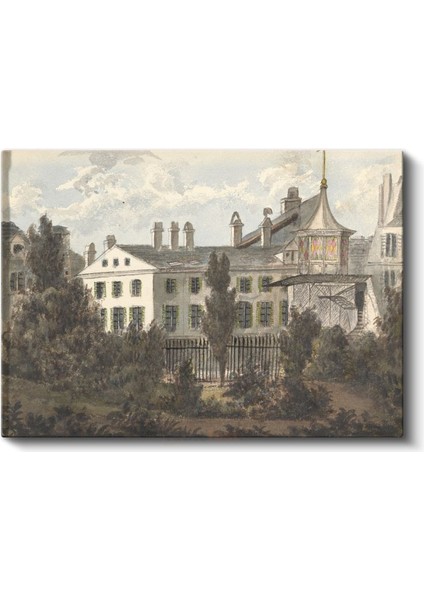 John Constable - Malikane Bahçesi Kanvas Tablo