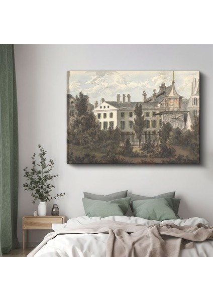 John Constable - Malikane Bahçesi Kanvas Tablo