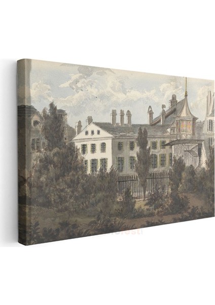 John Constable - Malikane Bahçesi Kanvas Tablo modelleri