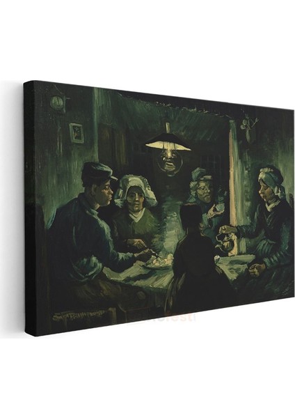 Vincent Van Gogh - Patates Yiyenler Kanvas Tablo modelleri