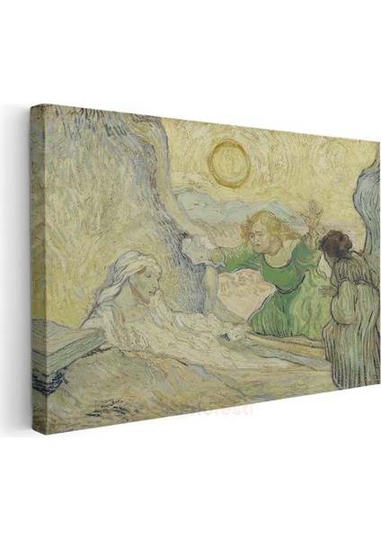 Vincent Van Gogh - Lazarus'un Dirilişi Kanvas Tablo