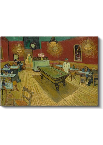 Vincent Van Gogh - Gece Kahvesi Kanvas Tablo fiyatları