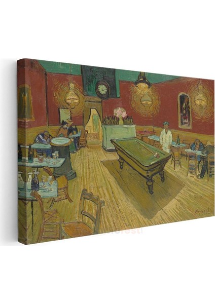 Vincent Van Gogh - Gece Kahvesi Kanvas Tablo modelleri