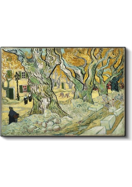 Vincent Van Gogh - Yol Işçileri Kanvas Tablo