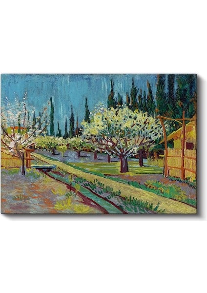 Vincent Van Gogh - Çiçek Açan Meyve Bahçesi Kanvas Tablo fiyatları