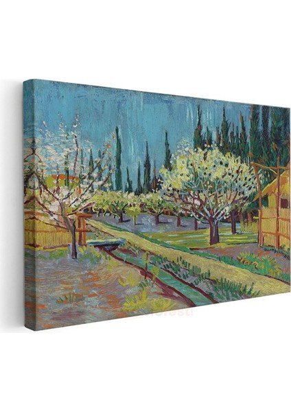Vincent Van Gogh - Çiçek Açan Meyve Bahçesi Kanvas Tablo modelleri