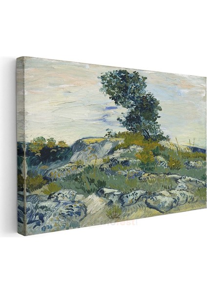 Vincent Van Gogh - Kayalık Manzara Kanvas Tablo modelleri