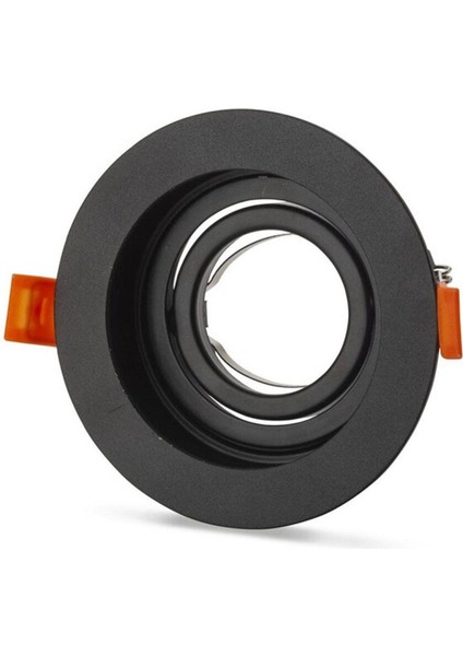 Amazon Siyah Alüminyum Dekoratif Spot Kasası Yuvarlak YL60-1660