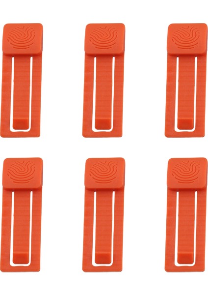 6 Adet Yüksek li Sörf Tahtası Yüzgeç Braketi Yüzgeç Tabanı Pimi Yüzgeç Tutucu Sörf Tahtası Aksesuarları Yüzgeç Braketi Turuncu (Yurt Dışından)