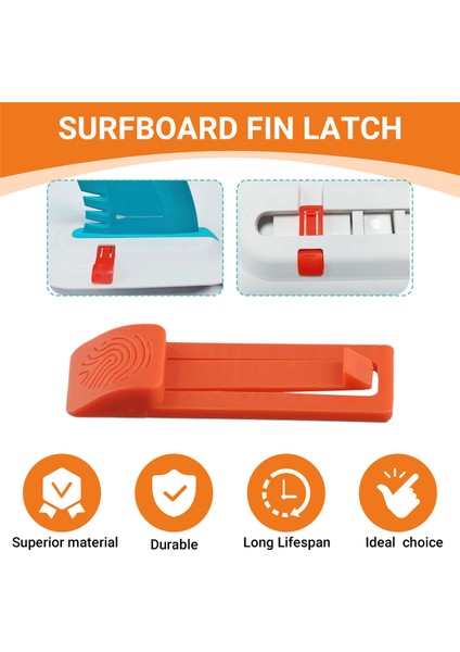6 Adet Yüksek li Sörf Tahtası Yüzgeç Braketi Yüzgeç Tabanı Pimi Yüzgeç Tutucu Sörf Tahtası Aksesuarları Yüzgeç Braketi Turuncu (Yurt Dışından) indirimleri