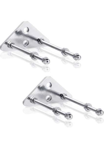 Kaykay Güverte Ekran ve Depolama Için 2 Adet Kaykay Duvar Askısı, Asılı Için Metal Kaykay Kancaları (Yurt Dışından)