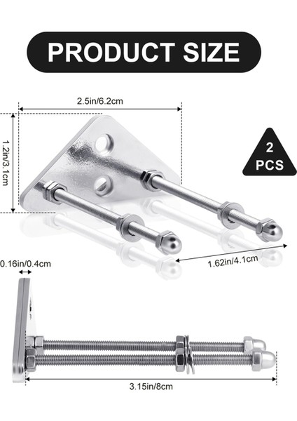 Kaykay Güverte Ekran ve Depolama Için 2 Adet Kaykay Duvar Askısı, Asılı Için Metal Kaykay Kancaları (Yurt Dışından) fiyatları