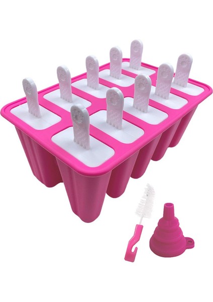 Dondurma Kalıbı Ev Diy Popsicle Dondurma Yapmak Sevimli Silikon Kalıptan Çıkarmak Kolay (Yurt Dışından)