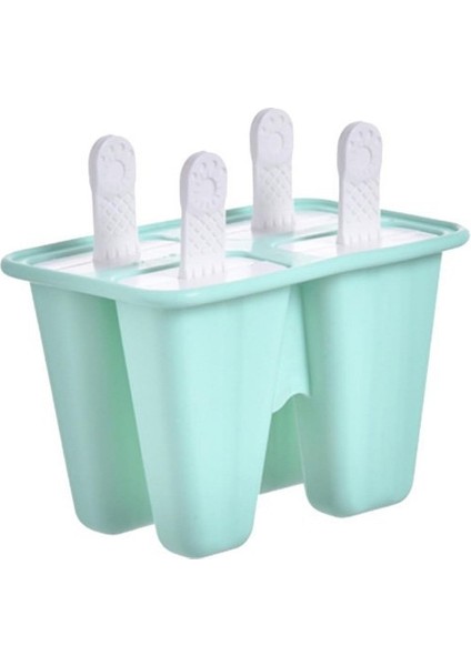 Dondurma Kalıbı Ev Diy Popsicle Dondurma Yapmak Sevimli Silikon Kalıptan Çıkarmak Kolay (Yurt Dışından)