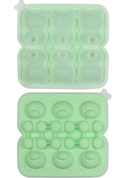 Dondurma Kalıbı Ev Diy Popsicle Dondurma Yapmak Sevimli Silikon Kalıptan Çıkarmak Kolay (Yurt Dışından)