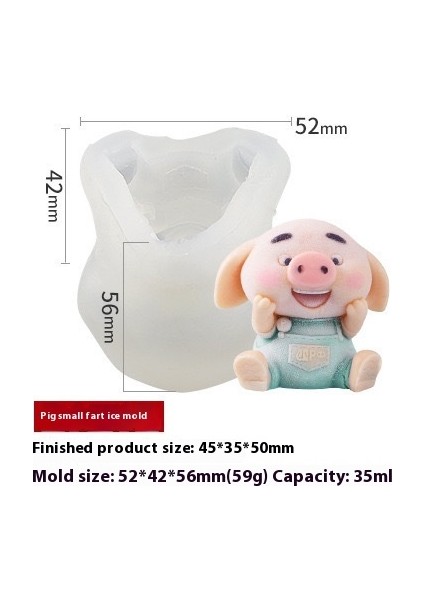 Dondurma Kalıbı Ev Diy Popsicle Dondurma Yapmak Sevimli Silikon Kalıptan Çıkarmak Kolay (Yurt Dışından)