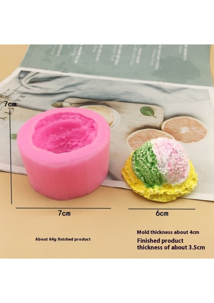 Dondurma Kalıbı Ev Gıda Sınıfı Yumuşak Silikon Ev Yapımı Popsicle Çubuk Modeli (Yurt Dışından)