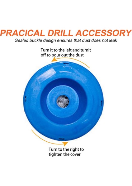 Elektrikli Matkap Toz Kapağı Kül Kase Darbeli Çekiç Aksesuar Matkap Toz Toplayıcı Toz Geçirmez Cihaz Güç Aracı A (Yurt Dışından) modelleri