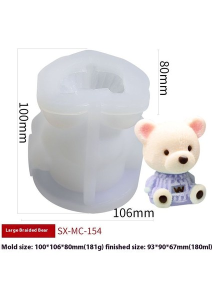Dondurma Kalıbı Ev Diy Popsicle Dondurma Yapmak Sevimli Silikon Kalıptan Çıkarmak Kolay (Yurt Dışından)