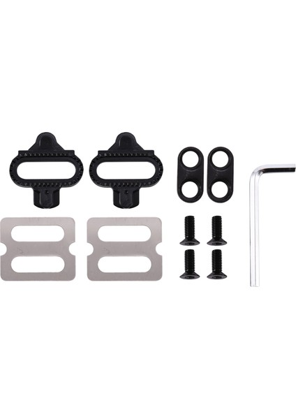 Dağ Bisikleti Spd Pedallar Spd Cleats Yol Bisikleti Ayakkabıları Kapalı Bisiklet Cleat Seti Shimano ile Uyumlu (Yurt Dışından)