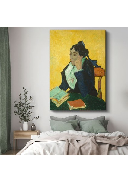Vincent Van Gogh - Arlesli Madam Ginoux Portresi Kanvas Tablo
