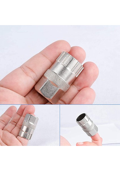 Bisiklet Filibir Sökme Onarım Kilitleme Aracı, Shimano, Sunrace ve Diğer 12 Spline Filibir ile Uyumlu (Yurt Dışından)