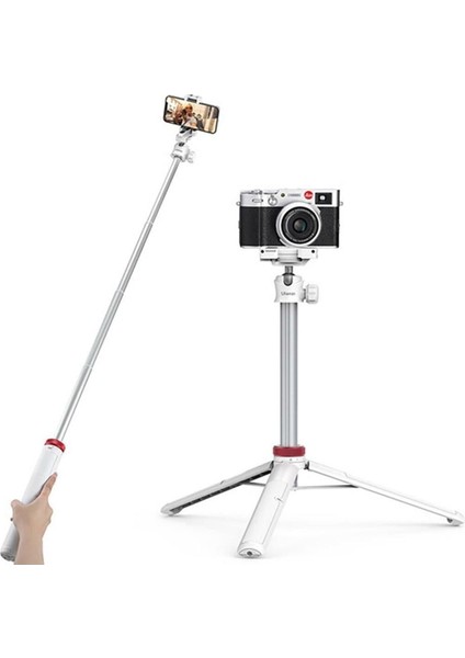 Mt-44 Uzatılabilir Vlog Tripod Beyaz