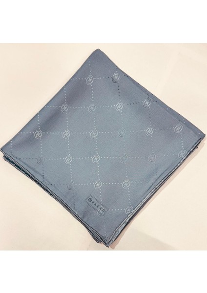 Monogram Jakar Ipek Eşarp 41549-LACIVERT