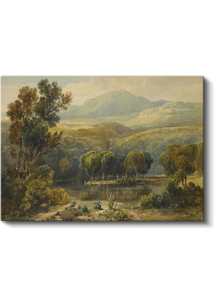 William Turner - Kırsal Manzara Kanvas Tablo fiyatları