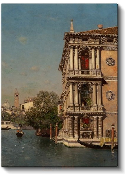 Canaletto - Venedik Kanalı Kanvas Tablo fiyatları