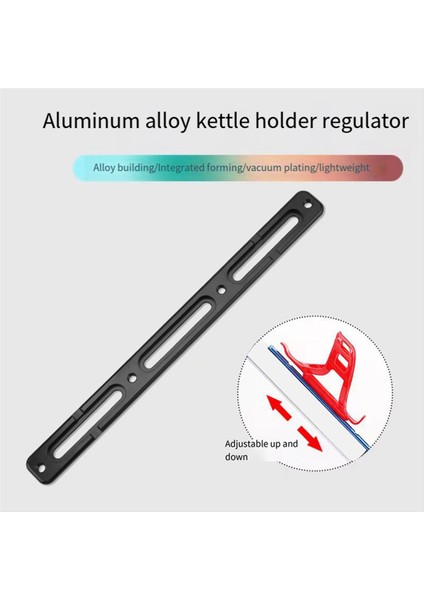 Bisiklet Şişe Tutucu Montaj Adaptörü Alüminyum Alaşımlı Yol Bisikleti Şişe Tutucu Regülatörü Çok Işlevli Bisiklet Malzemeleri Siyah (Yurt Dışından) fırsatları