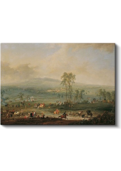 John Constable - Kırsal Manzara Kanvas Tablo