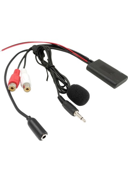 Evrensel Araba Radyo 3.5 mm Rca Ses Aux Girişi Bluetooth Mikrofon Kablosu Pioneer Için Hyundai Için Nissan Için Mazda (Yurt Dışından)