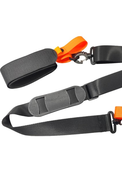 Kayak Baton Taşıma Askısı Ayarlanabilir Kayak Baton Omuz Askısı Kayak Tahtası Sabit Askı Kaymaz Pedli Turuncu (Yurt Dışından) fiyatları
