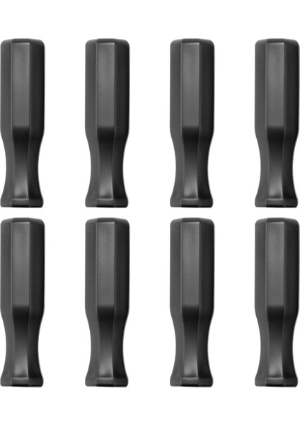 Langırt Makinesi Aksesuarları Langırt Kolu Sapları Standart Masa Ayakları Için Sekizgen Plastik Kulplar (8 Paket) (Yurt Dışından)