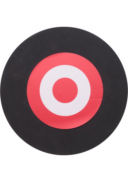 25 x 3 cm Okçuluk Eva Köpük Hedef Kendini Iyileştiren Yay Hareketli Av Uygulaması Siyah + Kırmızı (Yurt Dışından)