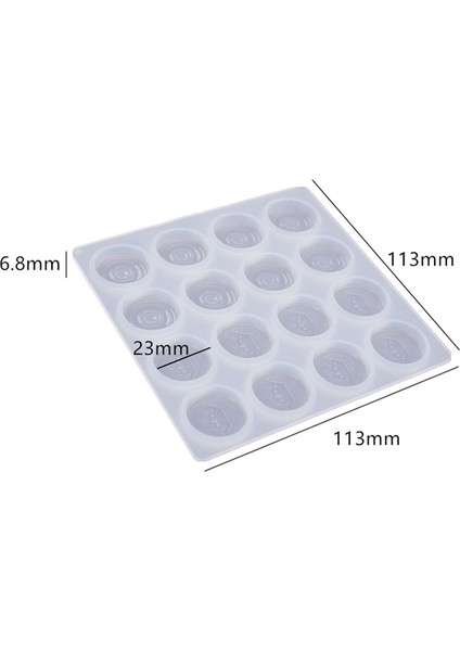 Diy Satranç ve Dama Silikon Kalıp Ayna Epoksi Reçine Satranç Tahtası ve Satranç Taşı Yapma Araçları 113X113MM (Yurt Dışından) fırsatları