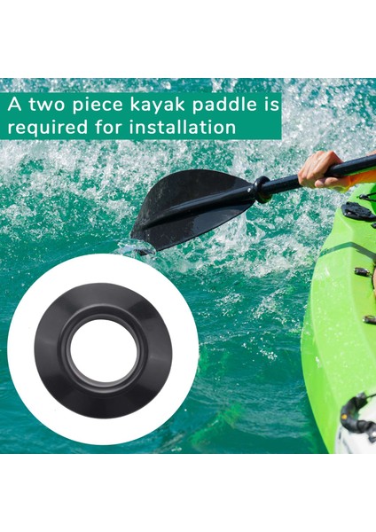 Adet Evrensel Kayık Kano Sal Kürek Kürek Damlama Halkaları Sıçrama Muhafızları Halka Kürek Aksesuarları Değiştirme (Yurt Dışından) fırsatları