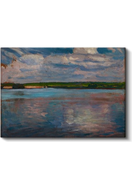 Claude Monet - Göl Yansımaları Kanvas Tablo
