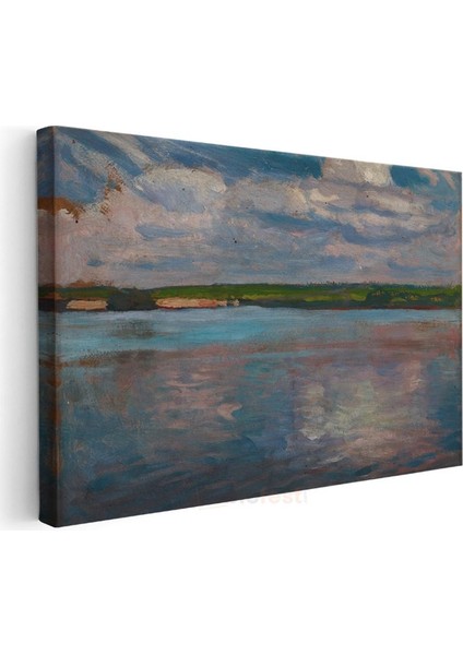 Claude Monet - Göl Yansımaları Kanvas Tablo