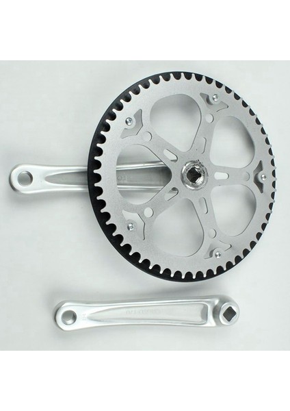 Katlanır Bisiklet Aynakol 52 T Kare Delik 170MM Cnc Aynakol Bisiklet Krank Seti Dişli (Yurt Dışından)