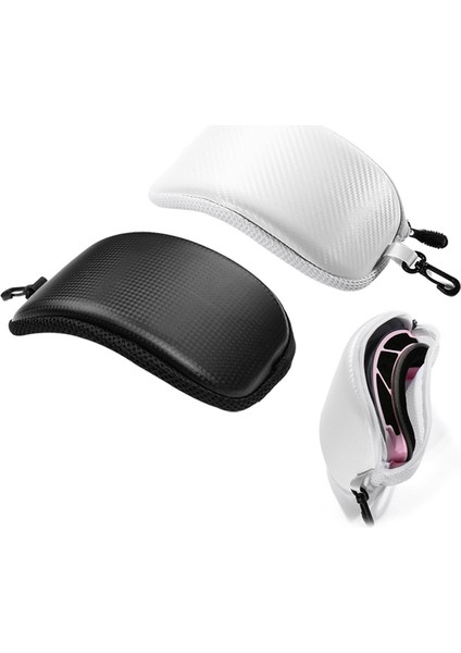 Kayak Kar Gözlüğü Koruyucu Kılıf Anti-Şok Su Geçirmez Motosiklet Gözlük Kutusu Depolama Güneş Gözlüğü Sert Kabuk Çanta-Beyaz (Yurt Dışından) indirimleri