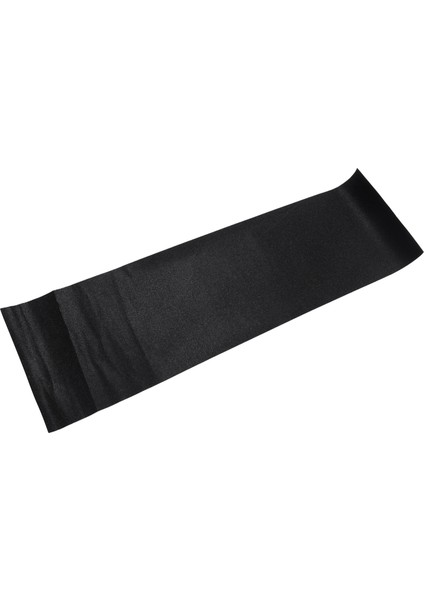 Pvc Su Geçirmez Kaykay Güverte Zımpara Kaymaz Bant Griptape Paten Scooter Etiket 84X23CM-SIYAH (Yurt Dışından)