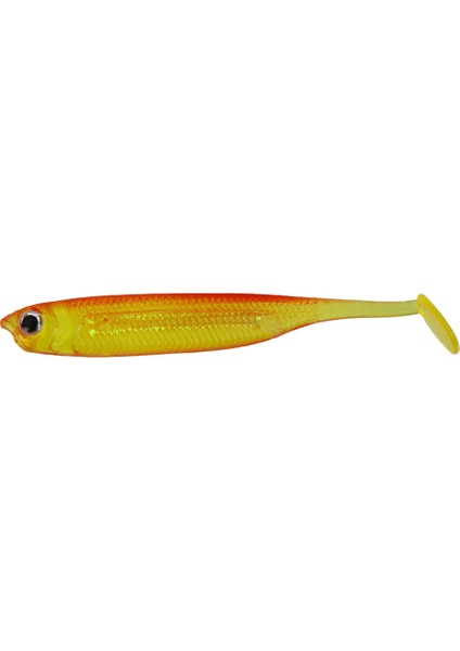 5 Adet Yumuşak Yemler Kolay Parlayan Silikon Çift Renkli Yapay Yem 7 cm Balıkçılık Jig Wobblers Takım Bas Yüzme Yemi Pembe (Yurt Dışından)